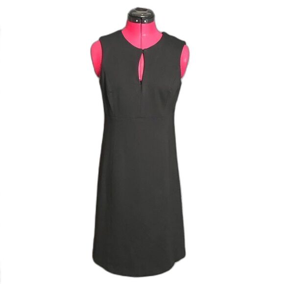 Anne Klein Dress Women’s Size 4 Black Sleeveless Sheath NWT - Picture 1 of 9